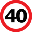 40 Hour Intensive Driving Course button.